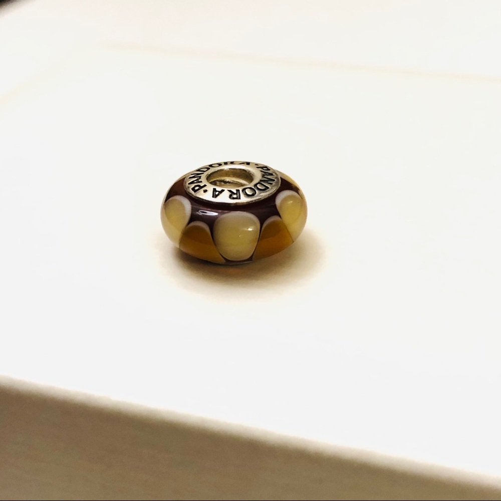 Pandora Amber & Cream Captivating Charm